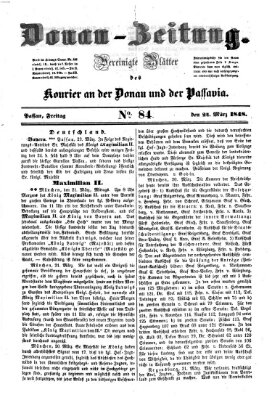 Donau-Zeitung Freitag 24. März 1848
