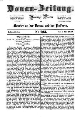 Donau-Zeitung Freitag 4. Mai 1849