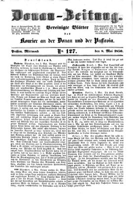 Donau-Zeitung Mittwoch 8. Mai 1850