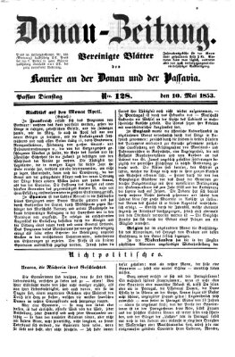 Donau-Zeitung Dienstag 10. Mai 1853