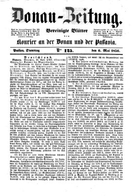 Donau-Zeitung Dienstag 6. Mai 1856