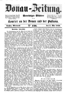 Donau-Zeitung Mittwoch 7. Mai 1856