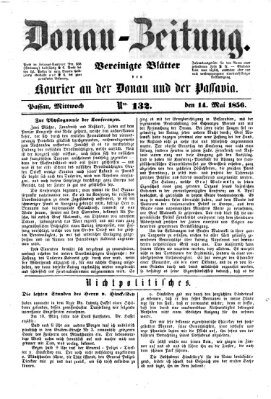 Donau-Zeitung Mittwoch 14. Mai 1856