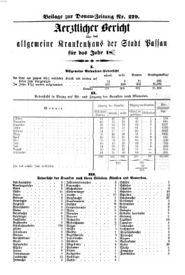 Donau-Zeitung Dienstag 9. Oktober 1860