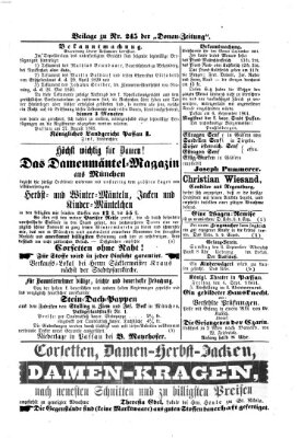 Donau-Zeitung Freitag 6. September 1861