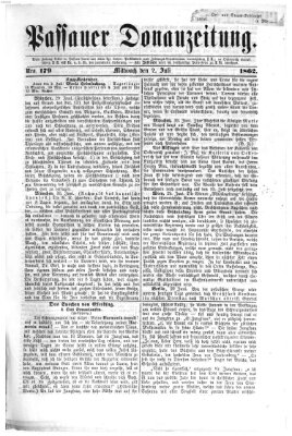 Donau-Zeitung Mittwoch 2. Juli 1862