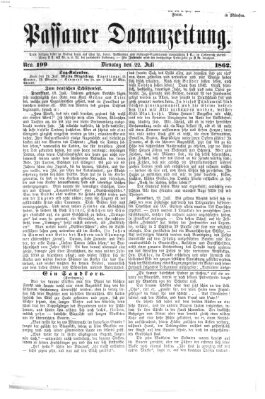 Donau-Zeitung Dienstag 22. Juli 1862