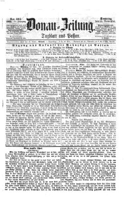 Donau-Zeitung Sonntag 16. November 1862