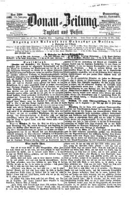 Donau-Zeitung Donnerstag 27. November 1862