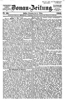 Donau-Zeitung Sonntag 6. März 1864