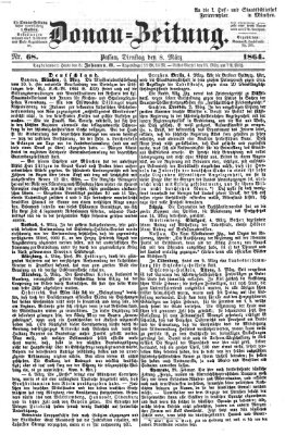 Donau-Zeitung Dienstag 8. März 1864