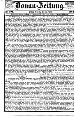 Donau-Zeitung Dienstag 12. April 1864