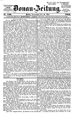 Donau-Zeitung Donnerstag 26. Mai 1864