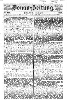 Donau-Zeitung Montag 20. Juni 1864