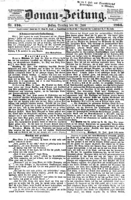 Donau-Zeitung Dienstag 28. Juni 1864