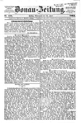 Donau-Zeitung Mittwoch 29. Juni 1864