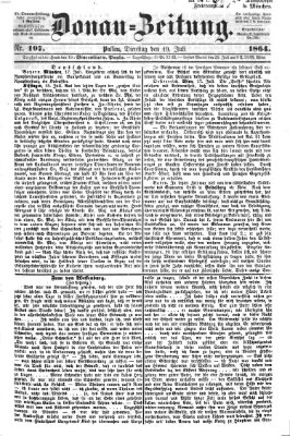 Donau-Zeitung Dienstag 19. Juli 1864