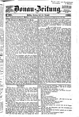 Donau-Zeitung Freitag 12. August 1864