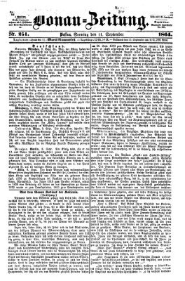 Donau-Zeitung Sonntag 11. September 1864