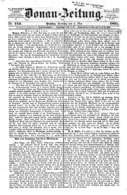 Donau-Zeitung Samstag 6. Mai 1865