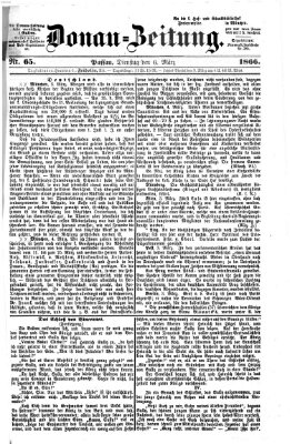 Donau-Zeitung Dienstag 6. März 1866