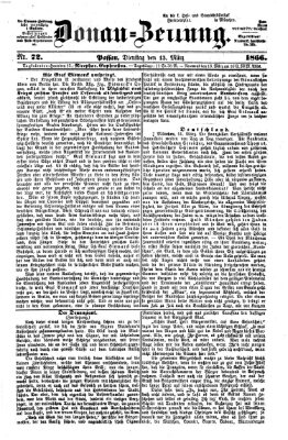 Donau-Zeitung Dienstag 13. März 1866