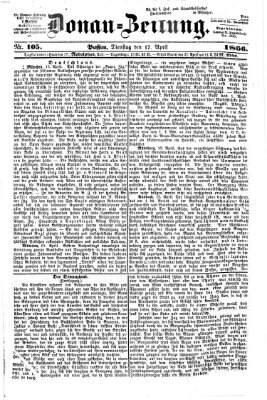 Donau-Zeitung Dienstag 17. April 1866