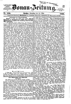 Donau-Zeitung Samstag 12. Mai 1866