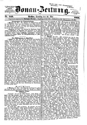 Donau-Zeitung Samstag 26. Mai 1866