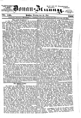 Donau-Zeitung Montag 28. Mai 1866