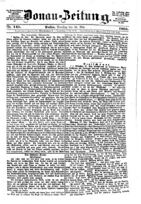 Donau-Zeitung Dienstag 29. Mai 1866