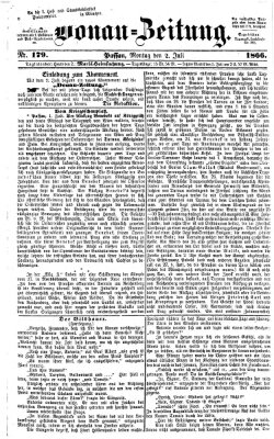 Donau-Zeitung Montag 2. Juli 1866