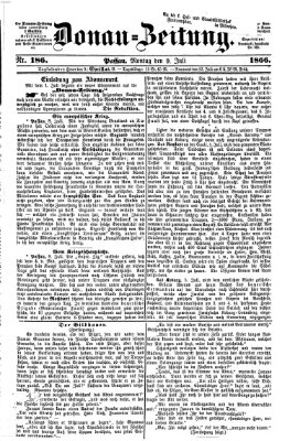 Donau-Zeitung Montag 9. Juli 1866