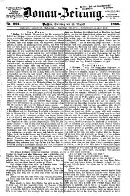 Donau-Zeitung Sonntag 19. August 1866