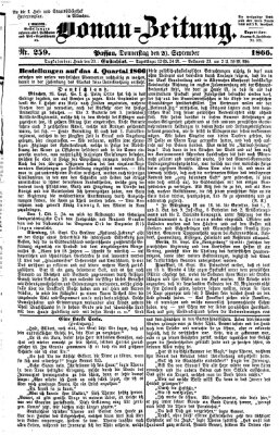 Donau-Zeitung Donnerstag 20. September 1866