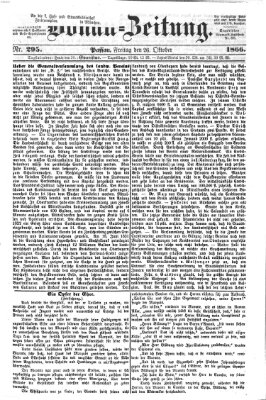 Donau-Zeitung Freitag 26. Oktober 1866