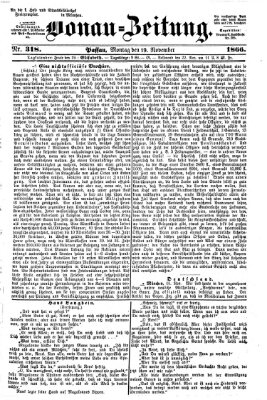 Donau-Zeitung Montag 19. November 1866