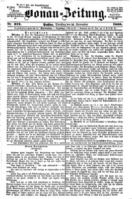 Donau-Zeitung Dienstag 20. November 1866