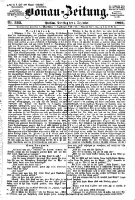 Donau-Zeitung Dienstag 4. Dezember 1866