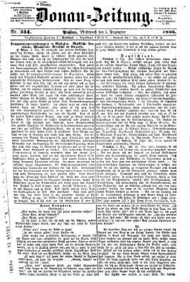 Donau-Zeitung Mittwoch 5. Dezember 1866