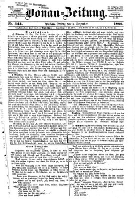 Donau-Zeitung Freitag 14. Dezember 1866
