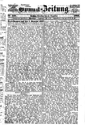 Donau-Zeitung Dienstag 18. Dezember 1866