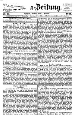 Donau-Zeitung Montag 4. Februar 1867