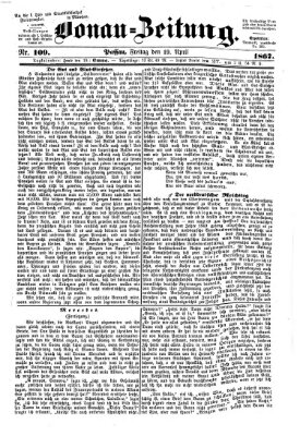 Donau-Zeitung Freitag 19. April 1867