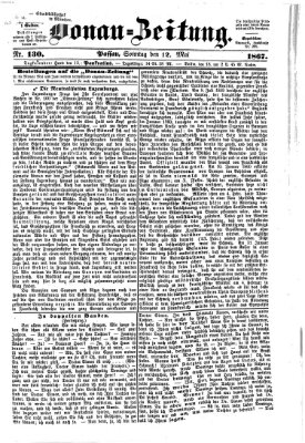 Donau-Zeitung Sonntag 12. Mai 1867