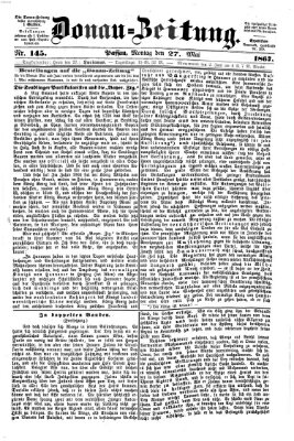 Donau-Zeitung Montag 27. Mai 1867