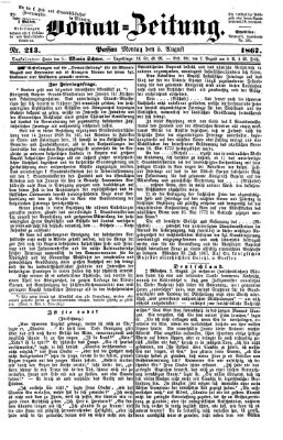 Donau-Zeitung Montag 5. August 1867