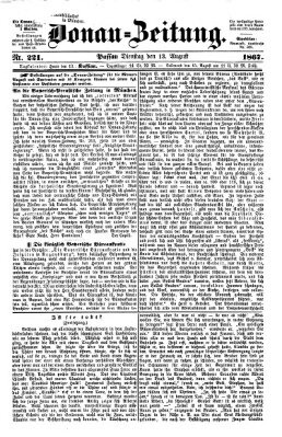 Donau-Zeitung Dienstag 13. August 1867