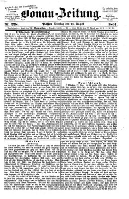 Donau-Zeitung Dienstag 20. August 1867