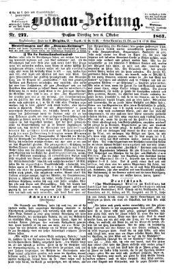 Donau-Zeitung Dienstag 8. Oktober 1867